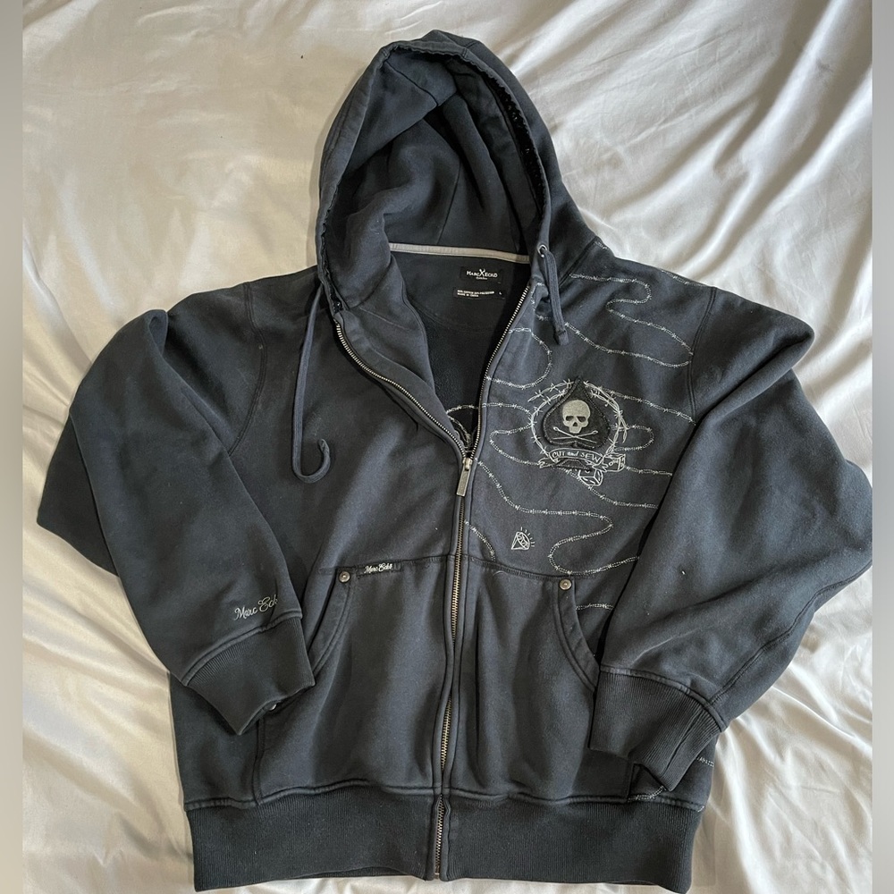 Y2K zip up hoodie